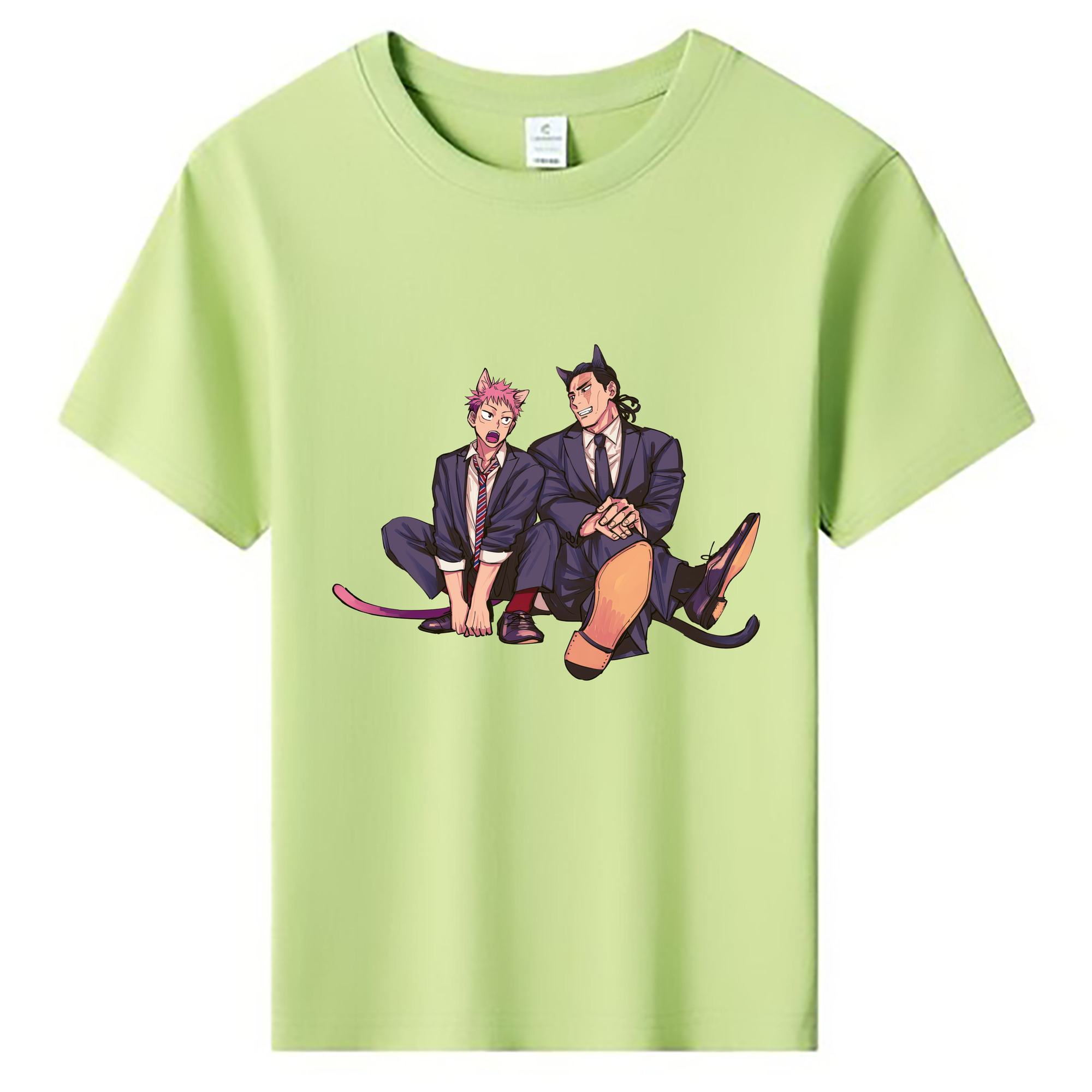（画像用） 呪術廻戦 Jujutsu Kaisen 綿100％キッズTシャツ（フロントプリント）